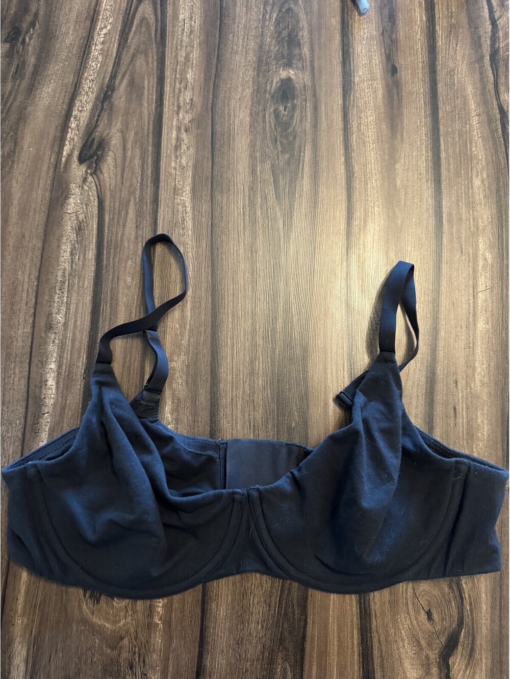 SKIMS Underwire Bra Black Women Size 38DD NWOT